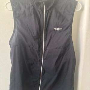 Rabbit Black Sleeveless Vest